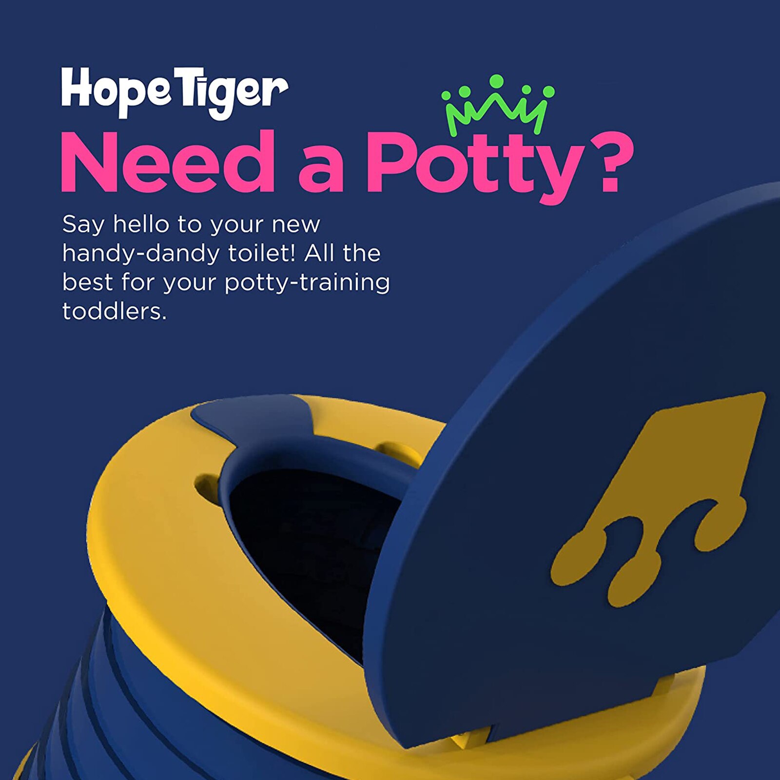 Travel Potty for Toddlers Portable On The Go Travel Potty Training Toilet for Kids Foldable Pop Up Potty Chair