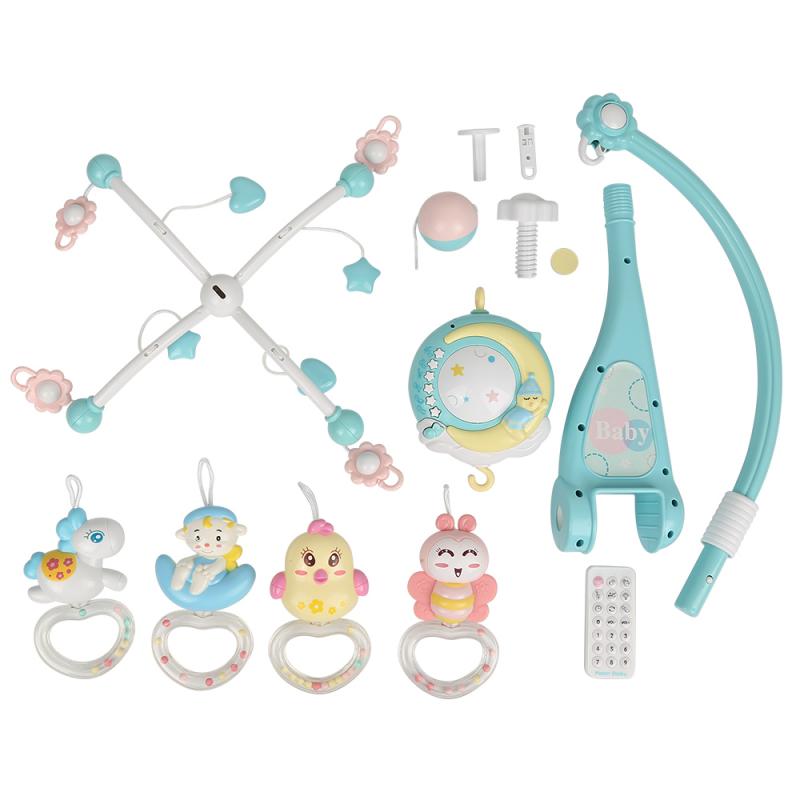 Kinder Spielzeug Hängen Spirale Rassel Kinderwagen Nette Tiere Krippe Mobile Bett Baby Spielzeug 0-12 Monate Neugeborenen Pädagogisches Spielzeug für Kinder