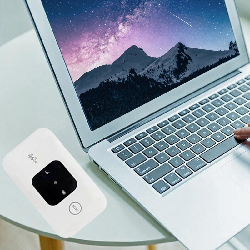 Modem Wi-Fi Samochodowy mobilny hotspot Wi-Fi bezprzewodowy Mifi 150 Mb/s Obsługa 10 użytkowników z gniazdem karty SIM