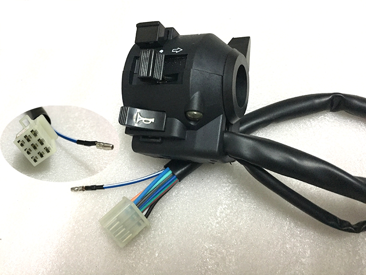 Moto styret bryter til honda cbt 125 tilbehør horn bryter elektrisk start bryter 125cc styr bryter montering: 1