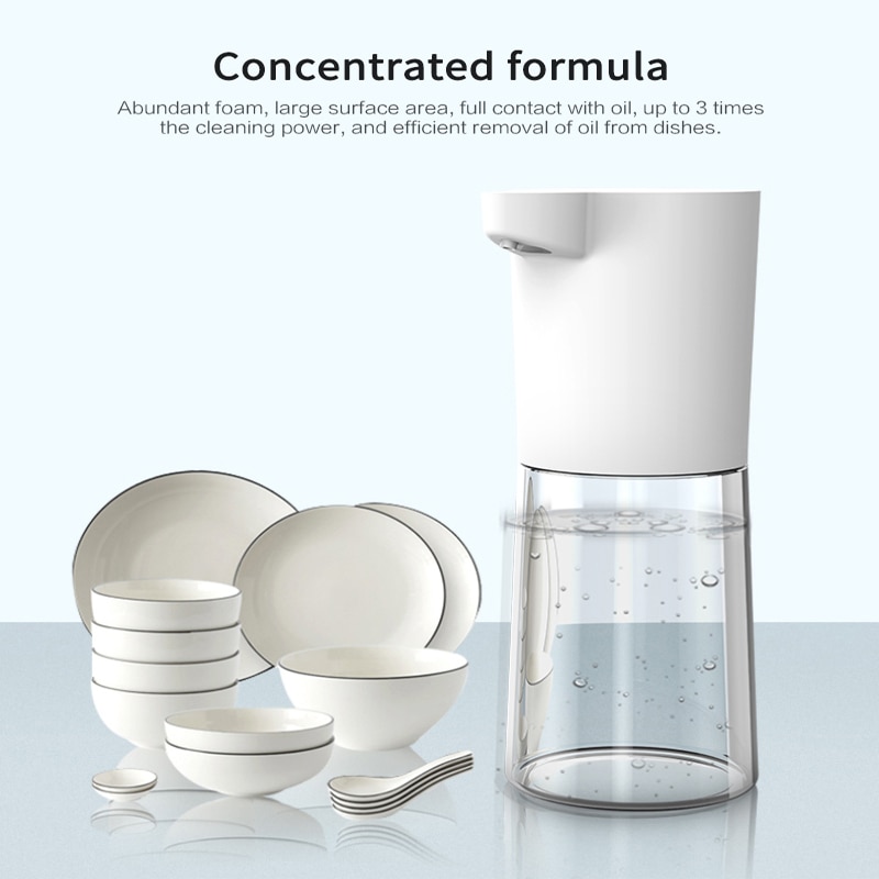 Soap Dispenser Automatic 500ML Electric Soap Dispenser Sensor Battery Powered Hand-free For Kitchen Bathroom Touchless Dispenser