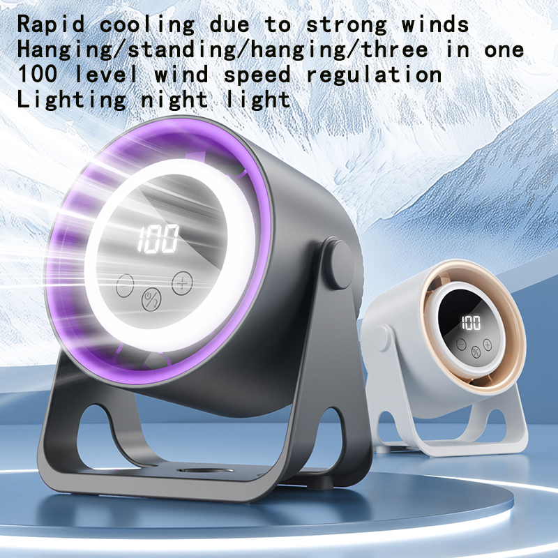 USB Desktop Small Portable Mini Home Kitchen Dormitory Bedroom Outdoor Illuminated Small Fan