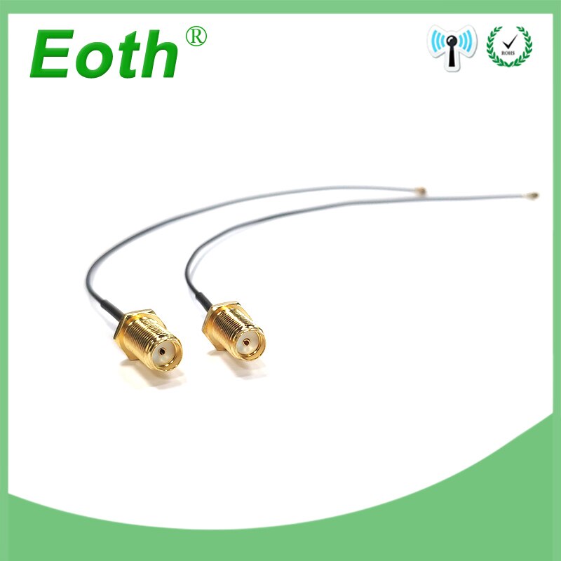 Extension Cord Ufl to RP SMA Connector Antenna WiFi Pigtail Cable Extension Cord Ufl to RP SMA Connector Antenna WiFi Pigtail Cable