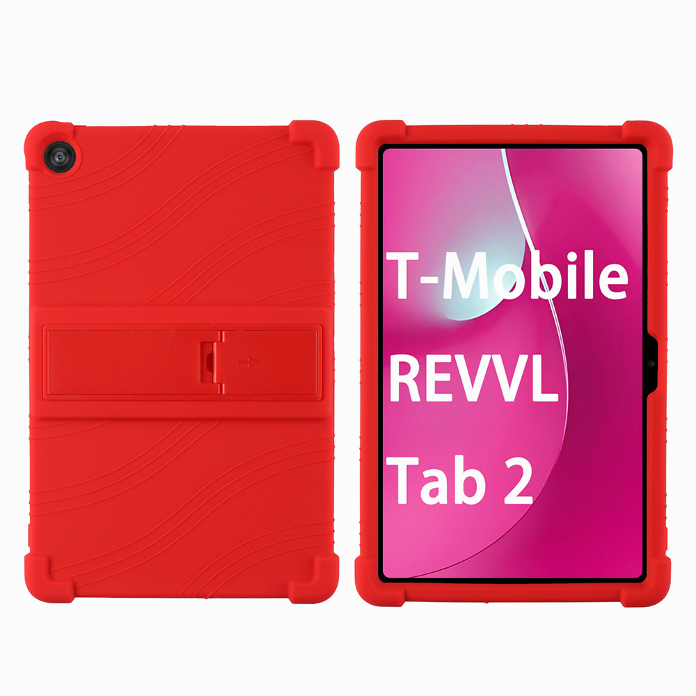 Für T-Handy, Mobiltelefon REVVL Tab 2 5G 2025 10,1 Zoll Tablette-Hülle, stoßfeste Silikon-Tablette-Abdeckung, leicht, kinderfreundlich: verrotten