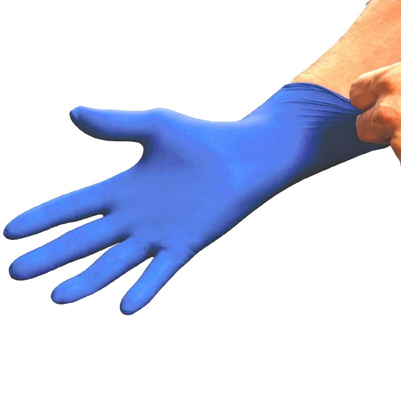 20 unids/lote de guantes desechables de látex para la limpieza de alimentos, guantes universales para la limpieza del jardín del hogar, guantes de goma para la limpieza del hogar M