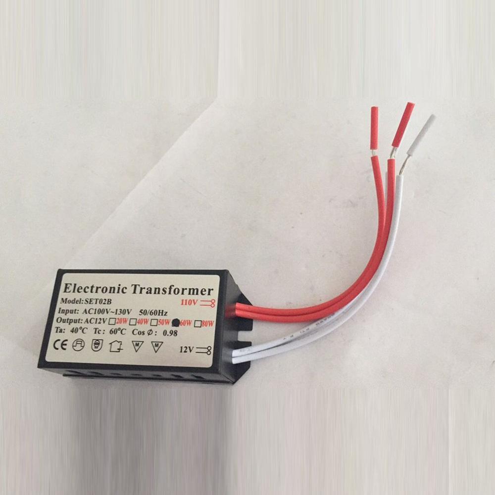 Halogen Lamp Electronic Transformer 110V20V 60W P... Grandado