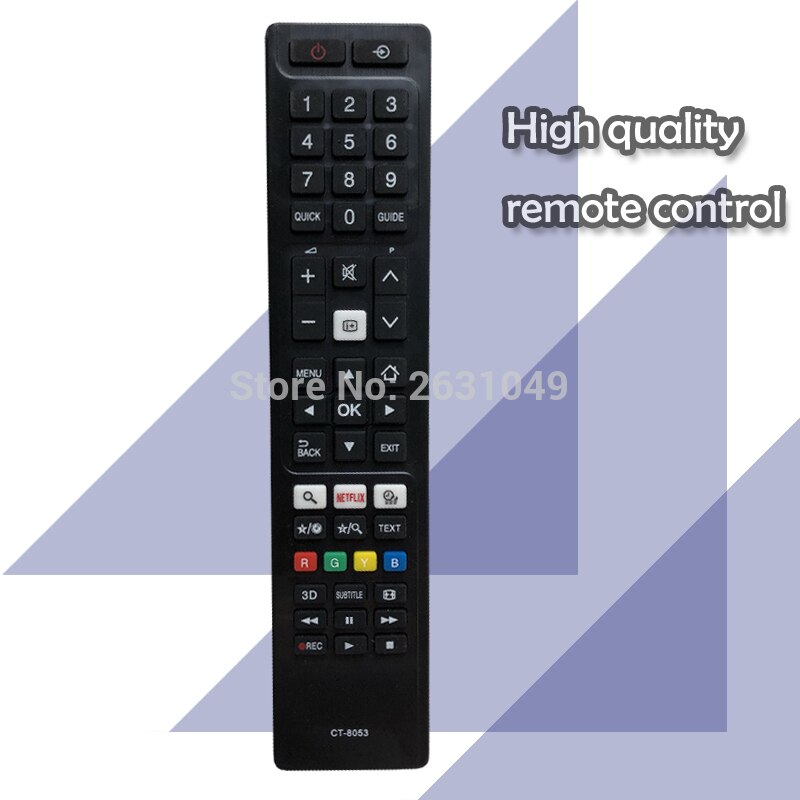 Remote Control For Toshiba TV CT-8035.CT-8069.CT-8053: CT-8053