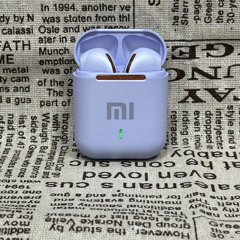 Xiaomi  j18 trådløse øretelefoner hifi in-ear stereomikrofon bluetooth berøringsvanntett støydempende hodetelefon for ios android: Lilla