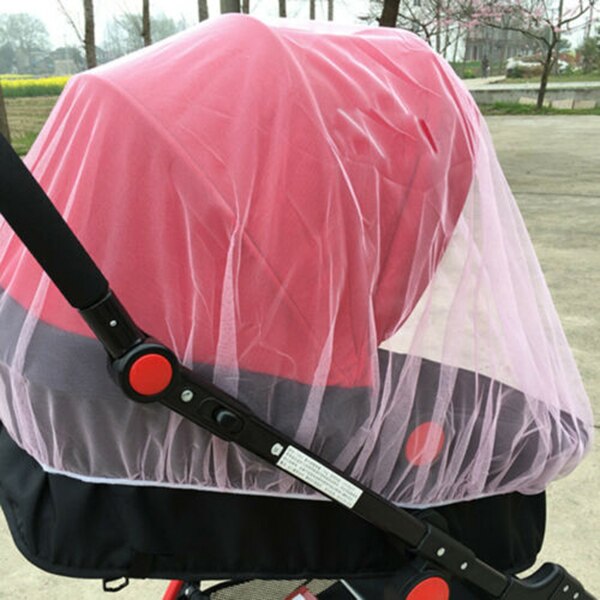 Baby Stroller Mosquito Net Full Insect Cover Carriage Kid Portable Foldable Netting