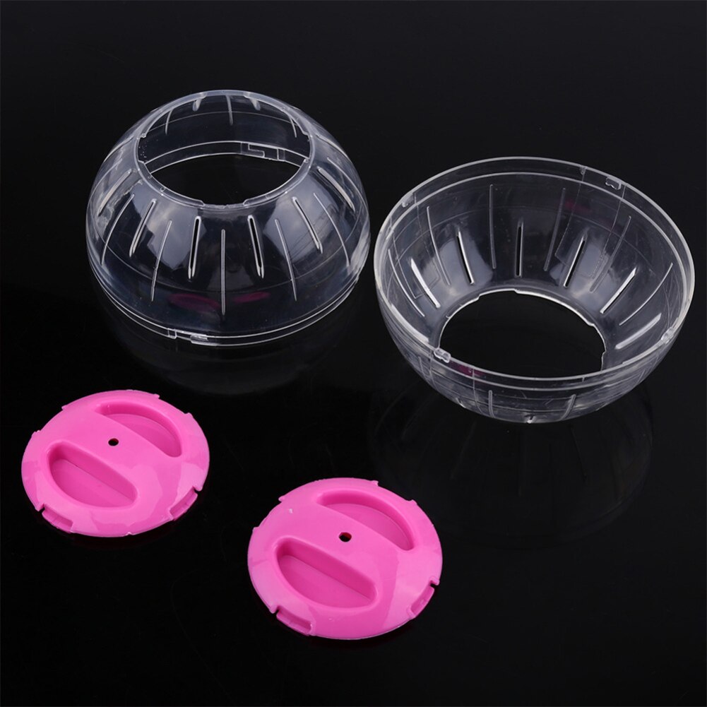Pet Toys Hamster Mouse Plastic Crystal Ball Run Exercise Hamster Ball Little Pet Supplies Running Ball Hamster 12CM Toys Plastic