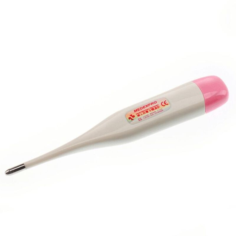 Termómetro Digital de ovulación para mujer, medidor de temperatura Basal LCD D08F