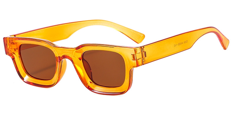 Populære små firkantede solbriller for menn klassiske retro solbriller for menn beskyttelsesbriller briller gafas de sol mujer: Grå