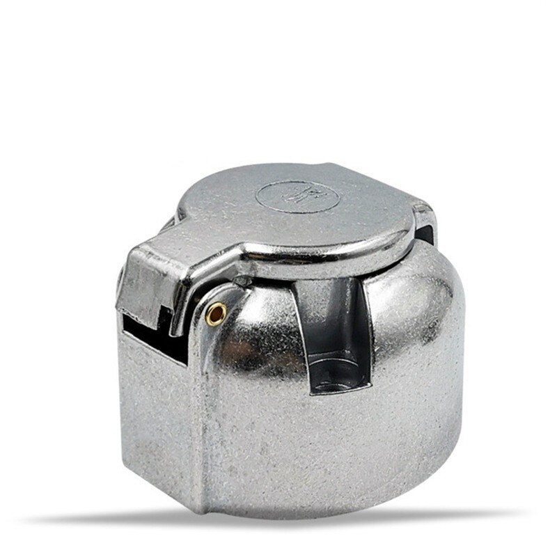 Connector Trailer Socket Heavy-Duty Round Wiring Socket 12V Towbar Towing Caravan Truck Socket Car Accessories