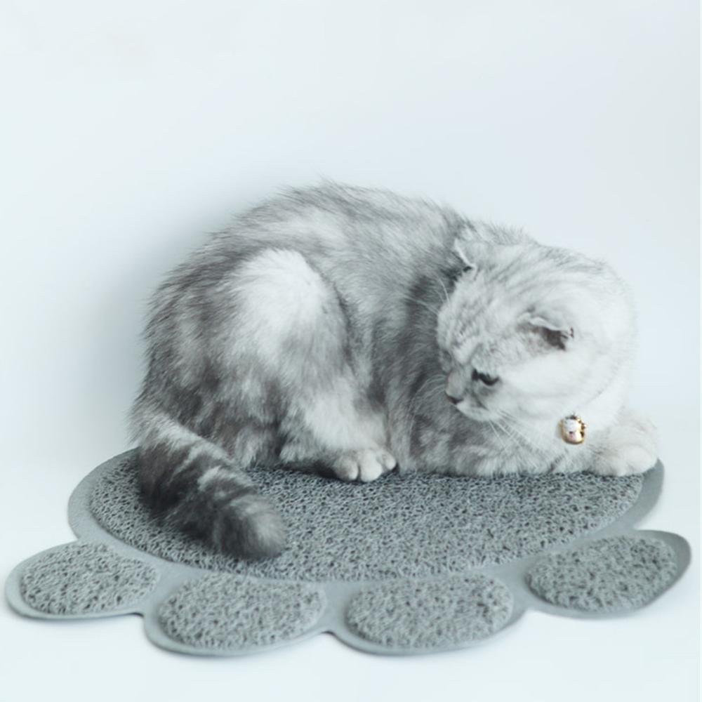 Pet Cat Toilet Mat Cat Litter Trapping Pads Cats Claw Clean Mats Cat Litter Boxes Cleaning Sleeping Pad Puppy Dish Bowl Placemat