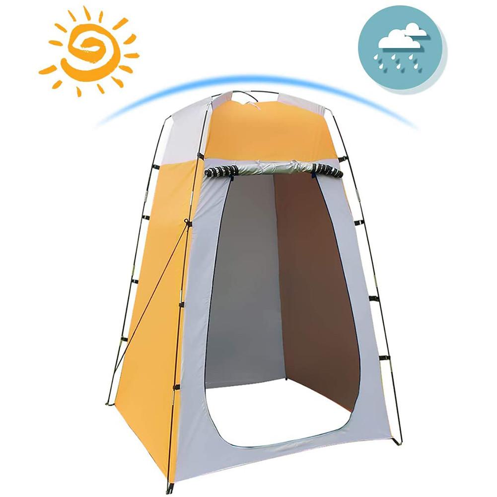 Portable intimité tente tente de douche pliant amovible Dressing salle de douche toilette pour l'extérieur plage Camping voyage