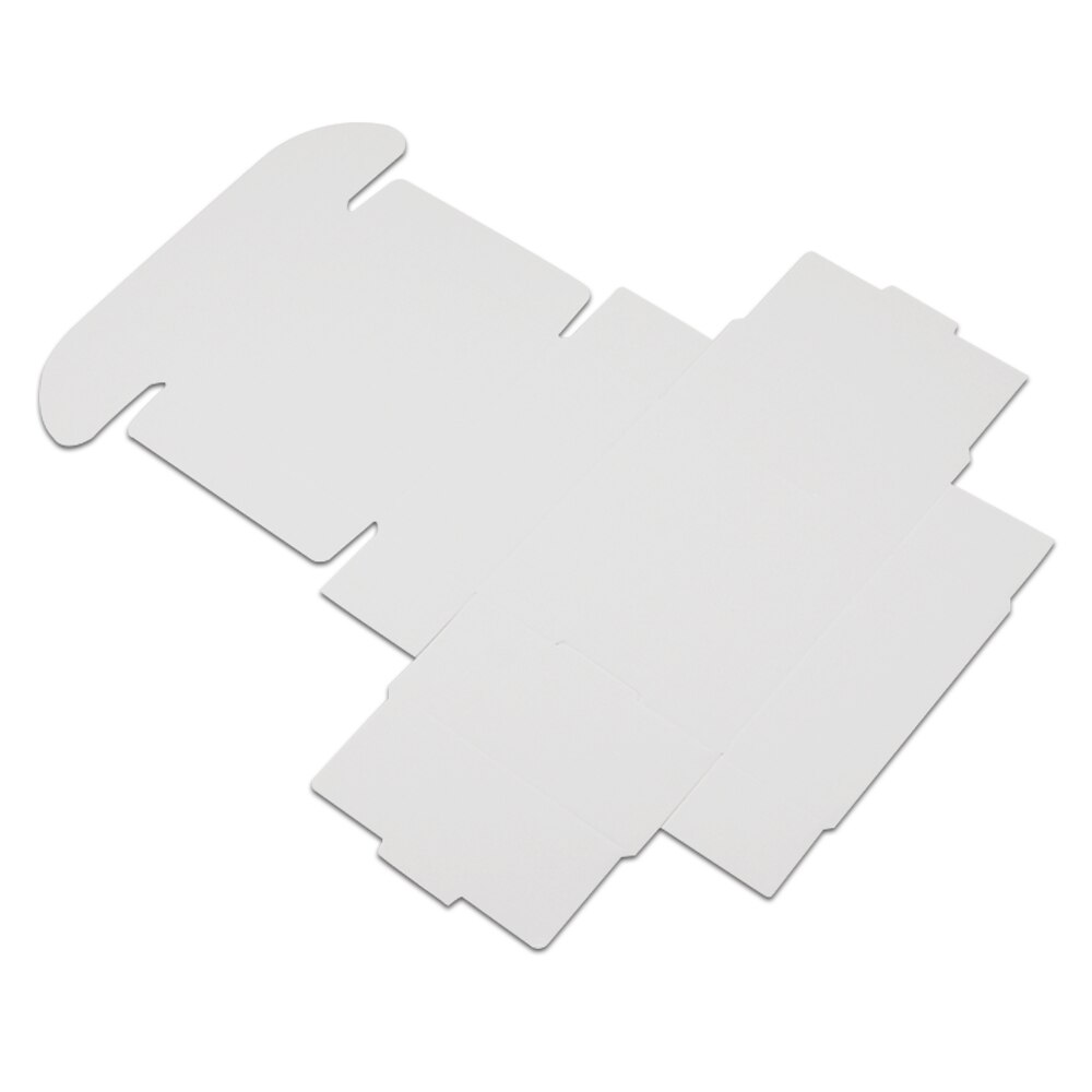 100PCS/ Lot Paperboard Foldable Paper Boxes Wedding Box for Handmade Soap Toy Craft Jewelry Storage Natural Kraft Boxes