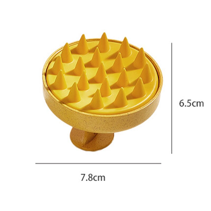 Silicone Head Scalp Massage Comb Shampoo Brush Hair Washing Comb Bath Shower Brush Hair Salon Hairdressing Tool