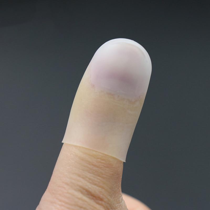 10/5 stk silikone fingre dækker hætte fingerspidsbeskytter isolering fingerskærm anti-skridsæt fingerbeskytter køkkenredskab