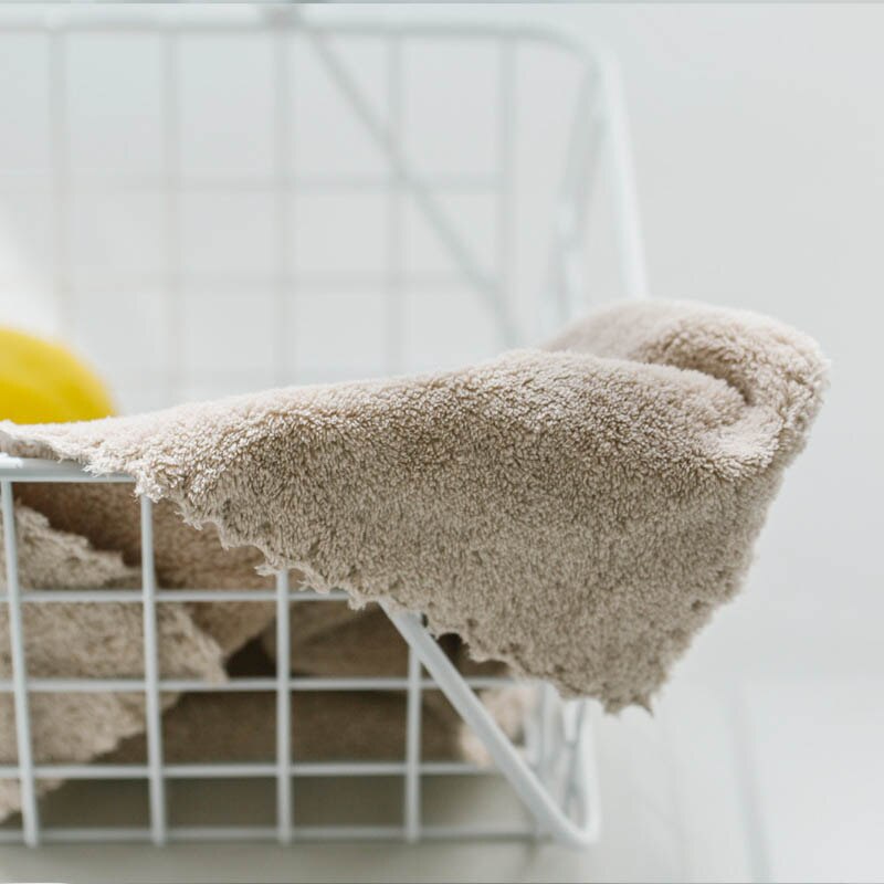 Pañuelo de microfibra de 25x25CM para alimentación de niños, paño de baño suave, toalla de mano, toallitas para bebé, 1 ud.: coffee