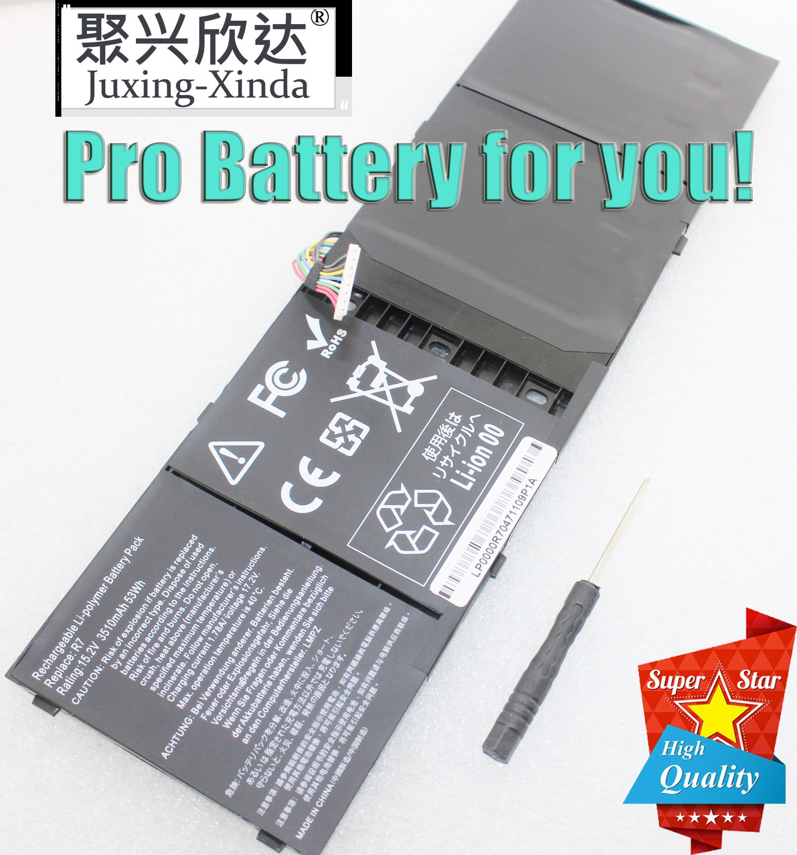 Laptop Batterij AP13B3K Voor Acer Aspire V5 R7 V5-572G V5-573G V5-472G V5-473G V5-552G M5-583P V5-572P R7-571 AP13B8K