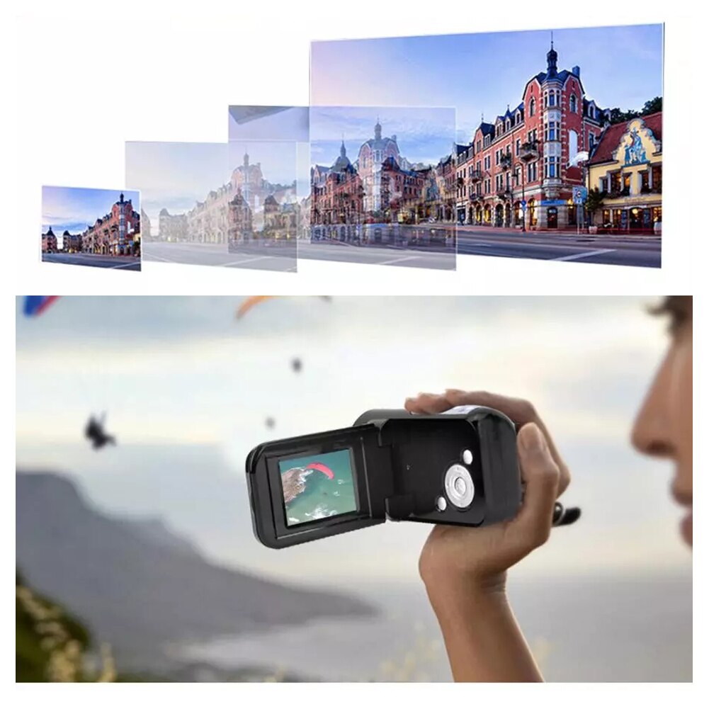 Cool 1080P HD Video Camera Camcorder 4x Digital Zoom Handheld Digital Cameras With LCD Screen 2.4''TFT LCD Camcorder DV Video