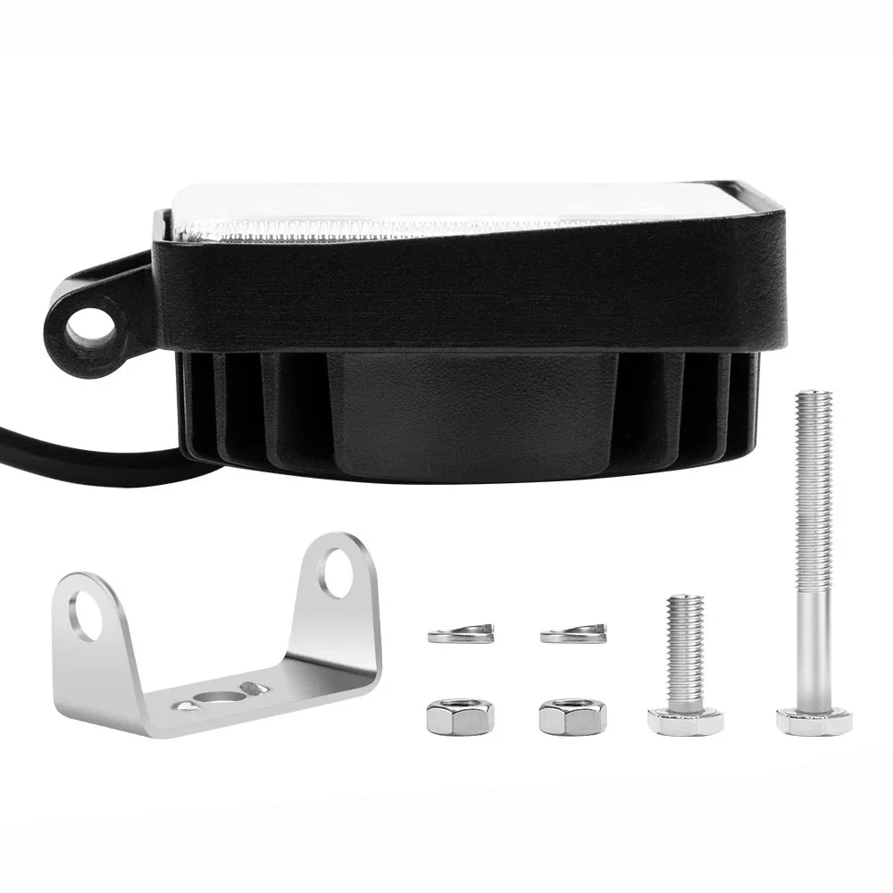 Auto Werklamp Bar 102W 10LED Wit 12v Motorfiets Grootlicht Fog Offroad Pickup ATV 4WD SUV Truck lamp Exterieur Modificatie: Default Title