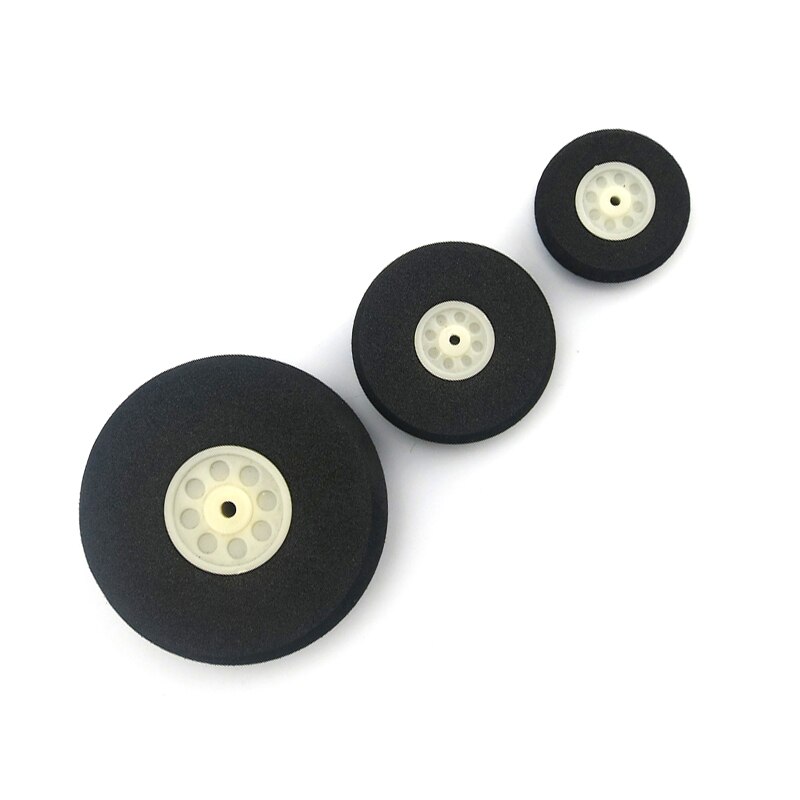 6PCS Sparkhobby External Diameter 45MM 50MM 55MM 65MM 75MM 85MM Hole Diameter 19MM 24MM Sponge Wheel For RC Airplane Helicopter