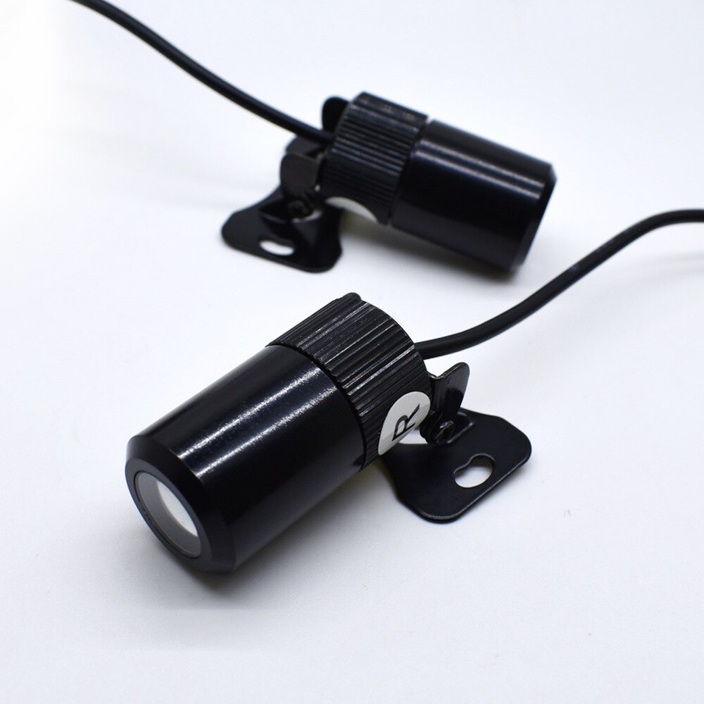 LED Projector Advertising Courtesy Lamp Applicable to Motorcycle Modified Chassis Lamp Wings Projection Lamp