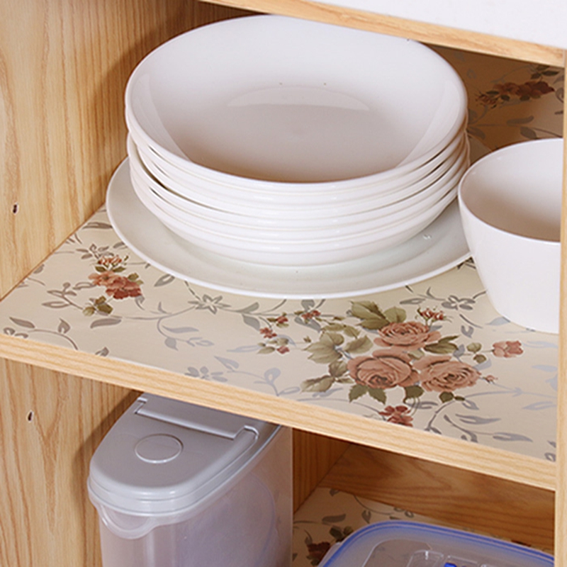 Garderobekast kast papieren mat antibacterieel lade antislip vocht schimmel pad sticker tafel lade kast plank voeringen