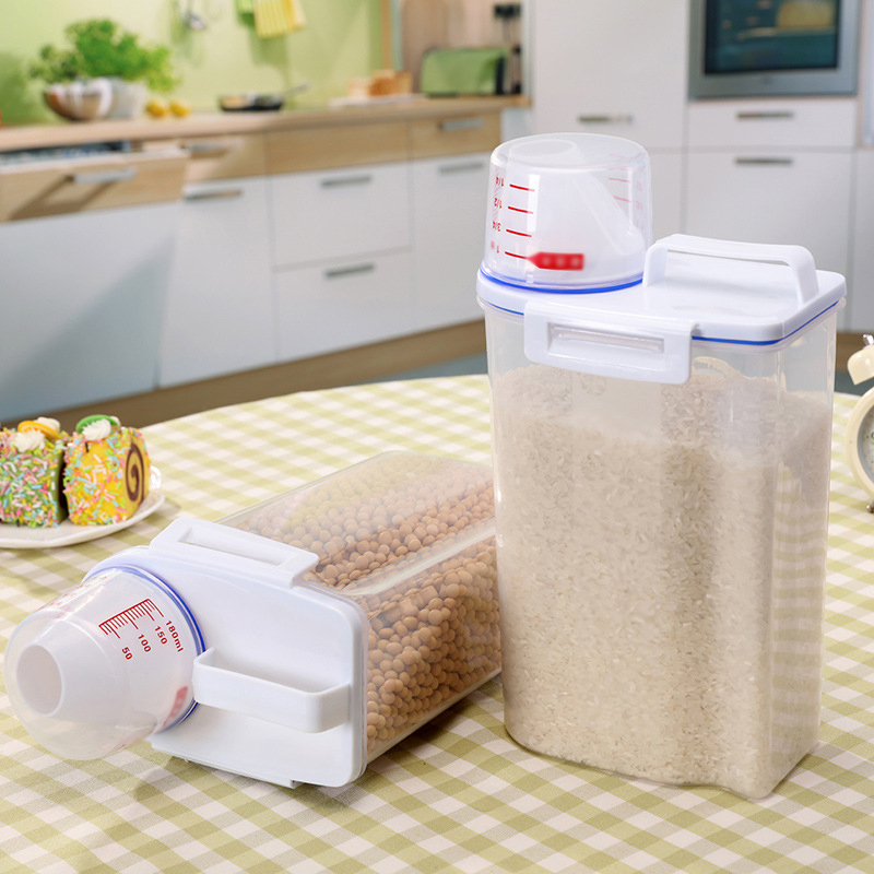 Récipient de stockage d'aliments pour animaux de compagnie de supérieure avec joint hermétique, durable, grande capacité, facile à nettoyer et mn pour chiens et chats