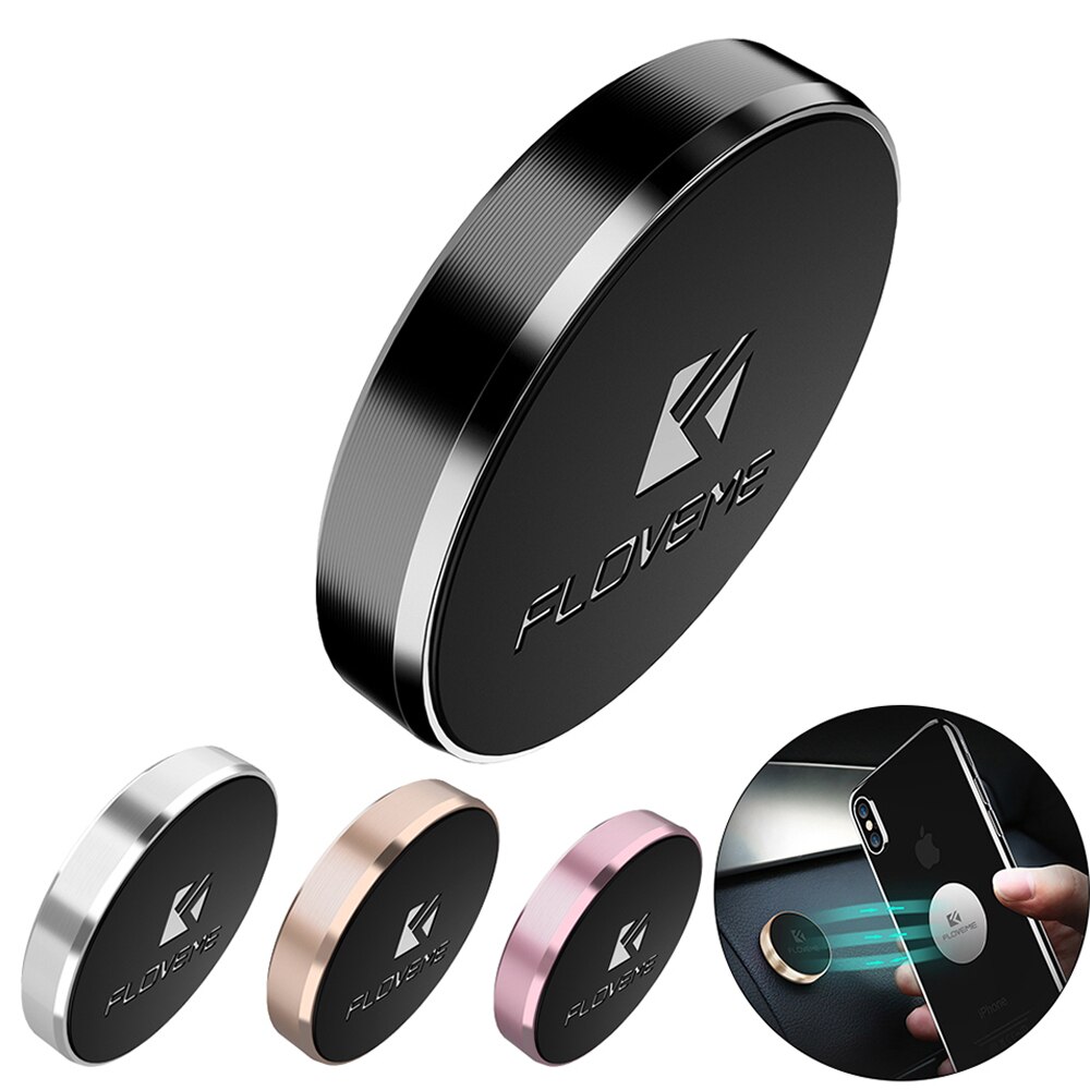 FLOVEME Metal Magnetic Car Phone Holder Mini Air Vent Magnet Mount Mobile Support Smartphone Stand For iPhone 11 Pro 8 7 Samsung