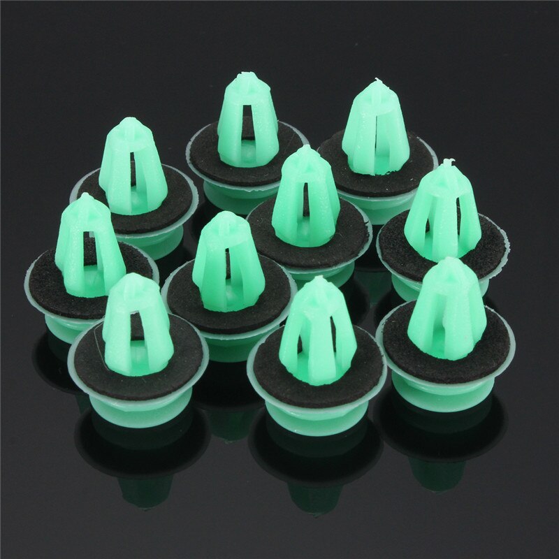 10Pcs interior door panel retainer trim clips Auto Bumper Fastener Car Fenders for Skodas