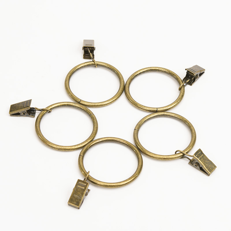 10 Pcs Metall Vorhang Clip Vorhang Ring Schnalle Vorhang Clip Haken Ringe Schellen Gardinen Clips Bad Vorhang Rod Clips Zubehör