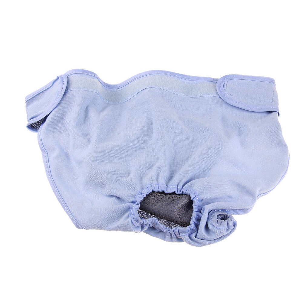 Comfortabele Band Sanitair Ondergoed Luiers Hond Slipje Fysiologische Broek Kleding J2Y: Blauw / XL