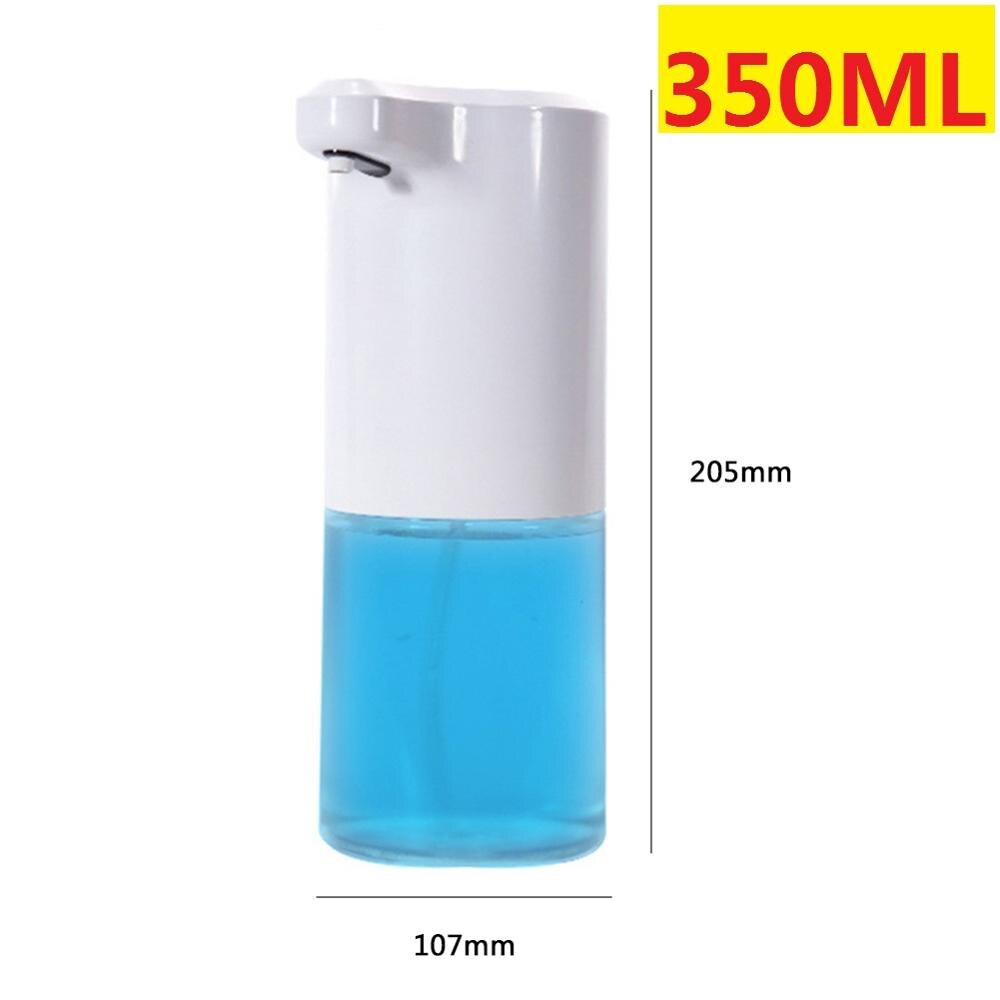 700ml Automatic Liquid Soap Dispenser Touchless Wall Mounted Battery Powered Smart Sensor Hand Washing Container for Bathroom: 330ml