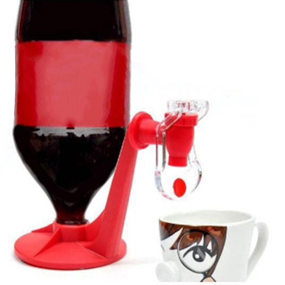 Hand Press Coke Juice Dispenser Water-drinking Machine Coke Upside Down Drinking Water Dispense Machine For Party Home Bar Tools
