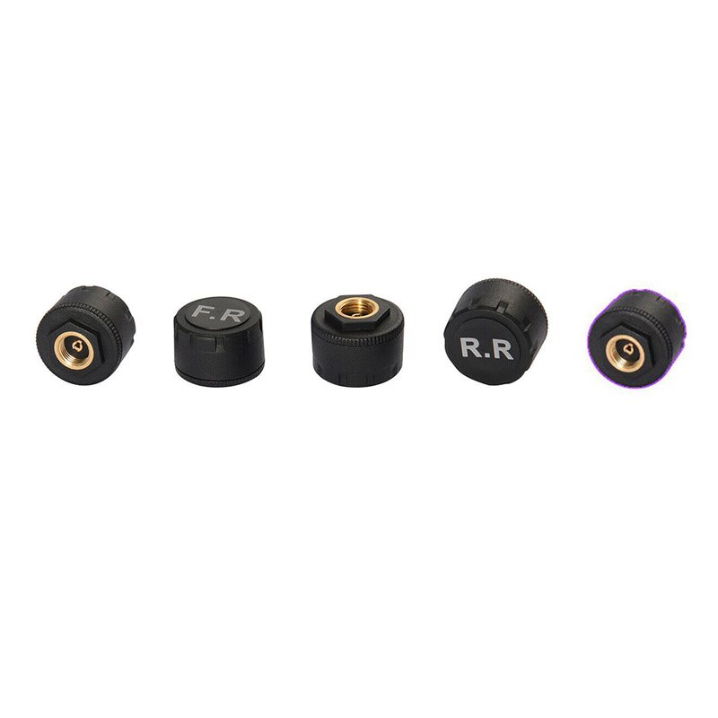 USB Spare Tire Pressure Monitoring System TPMS External 5 Sensors Real-Time Display for Android Navigation
