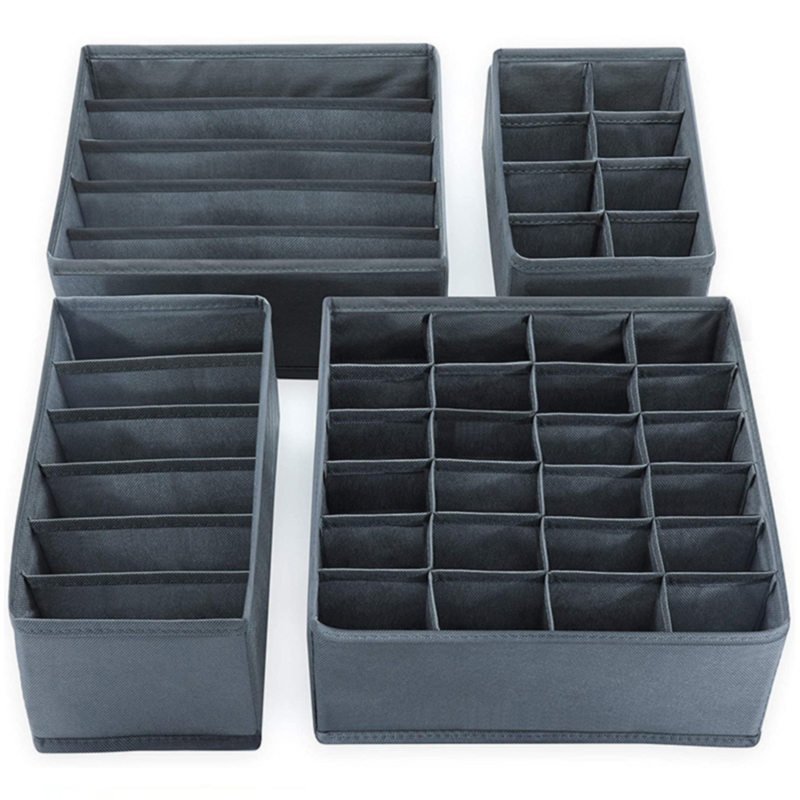 Sokken Organizer Ondergoed Bh Opbergdoos Kast Lade Organizer Voor Kleding Stropdassen Garderobe Organizer Kast Separator