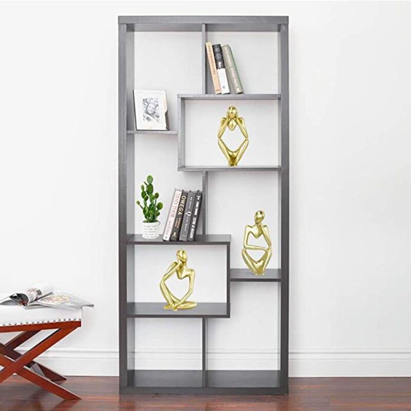 Home Decoratie Hars Sculptuur Denker Karakter Abstract Standbeeld Art Europese Stijl Voor Home Decor Moderne Kantoor Plank Desktop