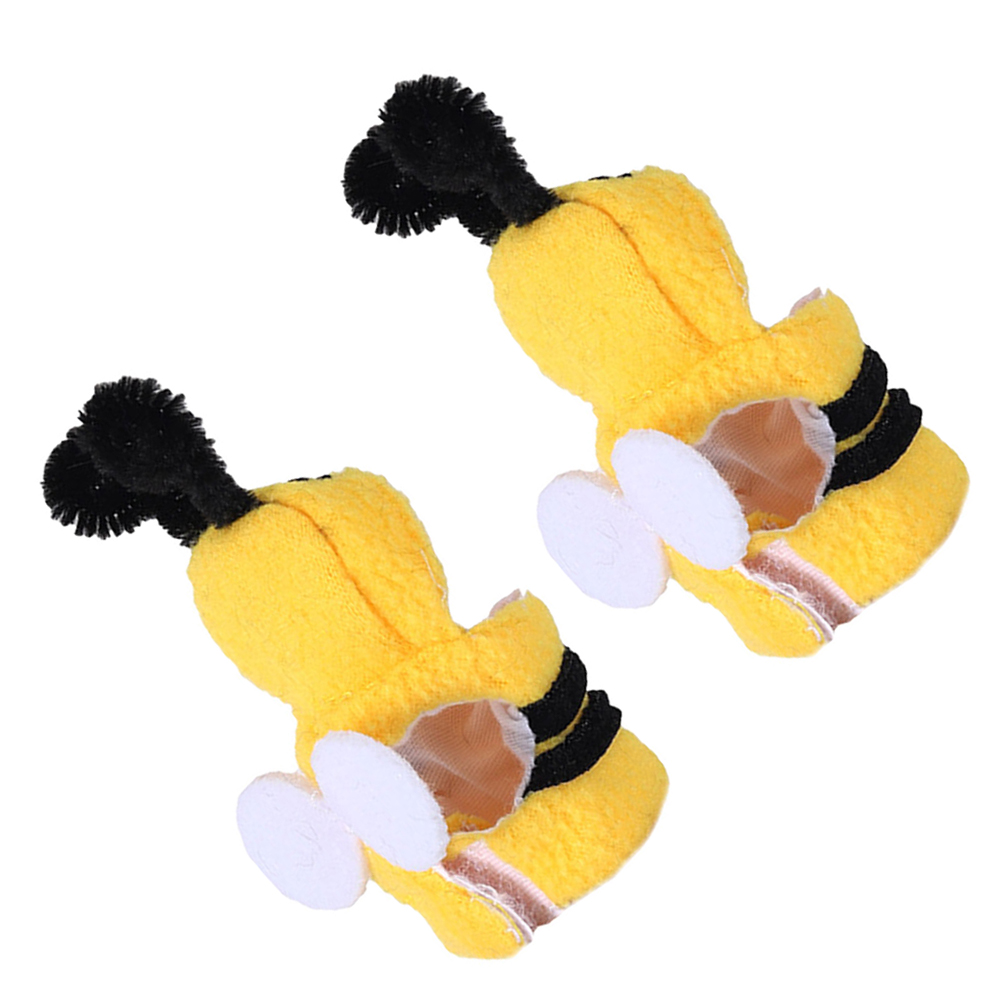 2pcs Warm Bird Clothing Small Parrot Clothing Parrot Clothes Polyester Bird Costume