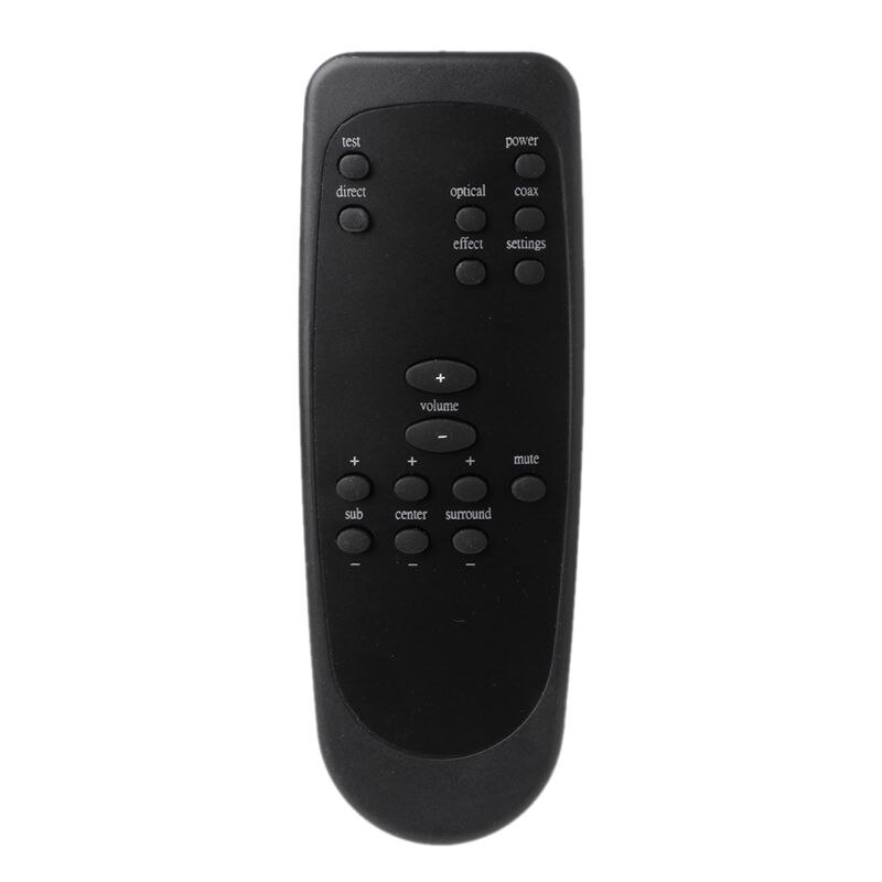 Black Plastic Remote Control Controller Replacement for Logitech Z5500 Z-5500 Z5450 Z-5450 Z680 Z-680 Computer System 96BA