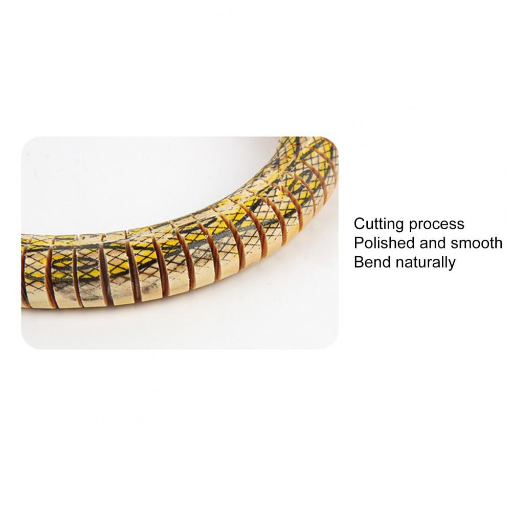 Animal Model Scary Compacte Universele Houten Ronde Snake Speelgoed Voor Auto Decoratie