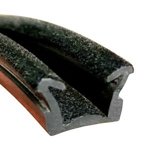 Guia de Cristal Flocada 14x12,5mm
