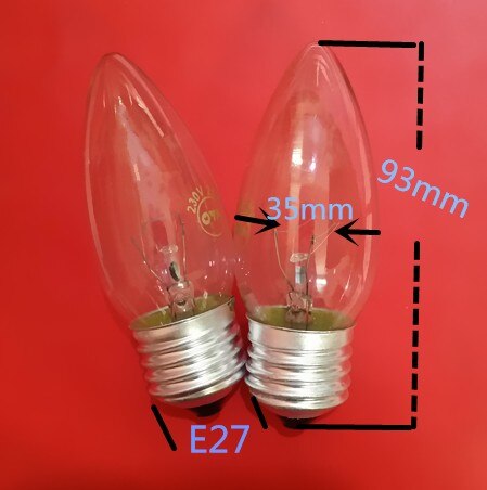 220V25W40W Lamp Lamp E27 Gloeilamp Decoratieve Lamp Tip E27