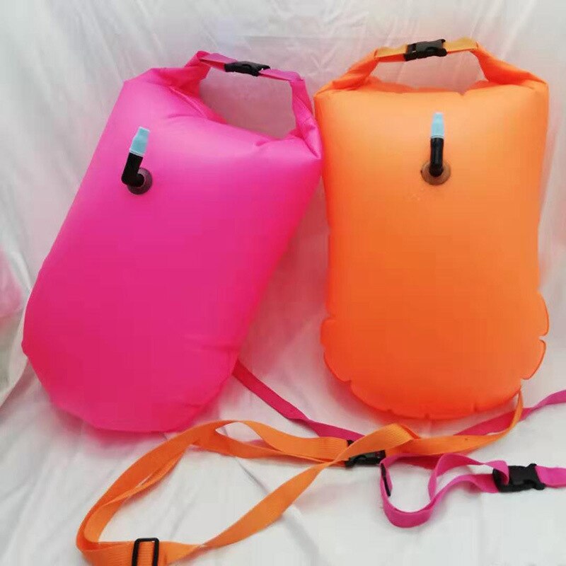 20l ultraleichte sicherheitsbojen für offene gewässer, schwimmbeutel für schwimmer, triathleten, schnorchler und surfer