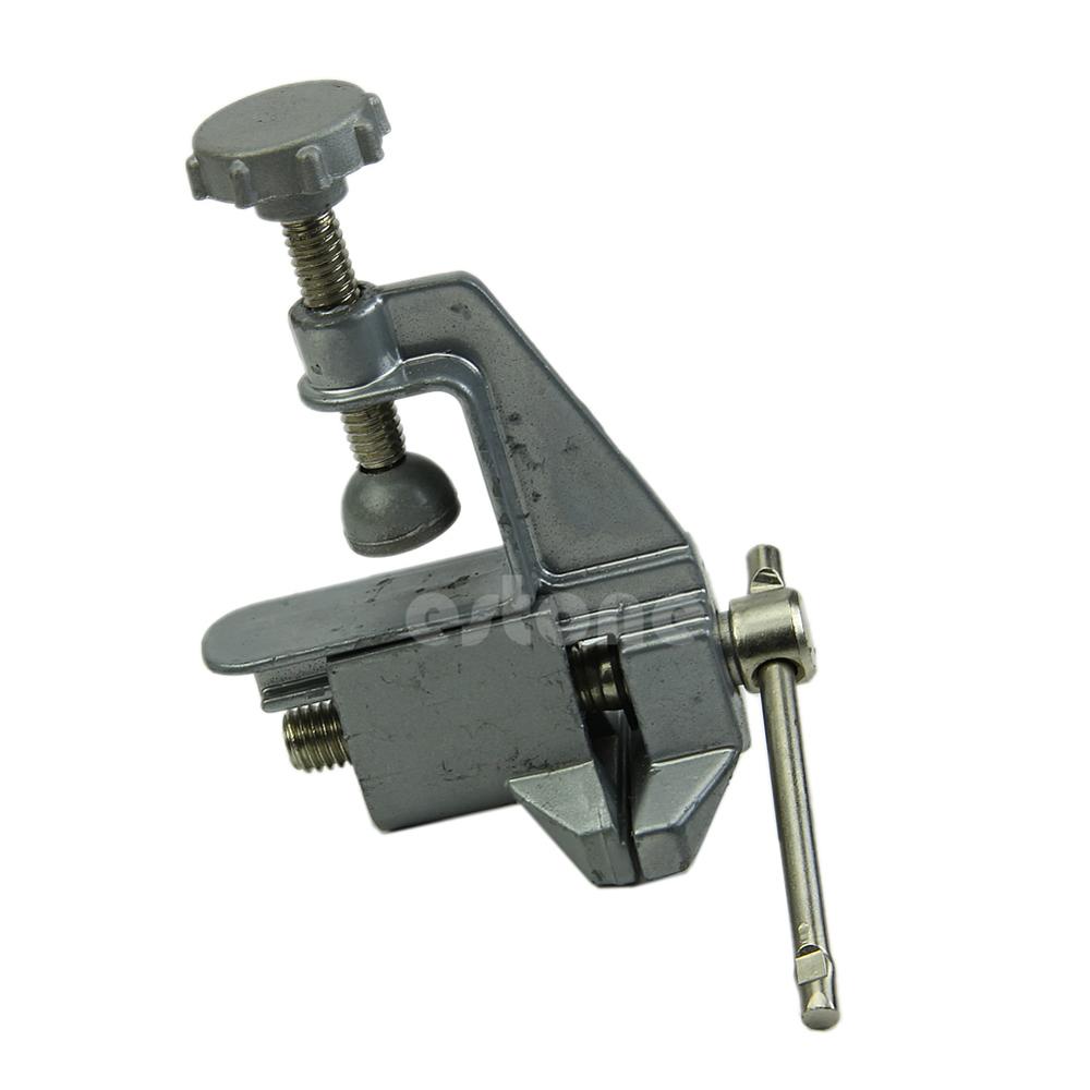 Holdbar 3.5 " aluminium mini juveler hobbyklemme på bordbænk skruestik skruestik værktøj