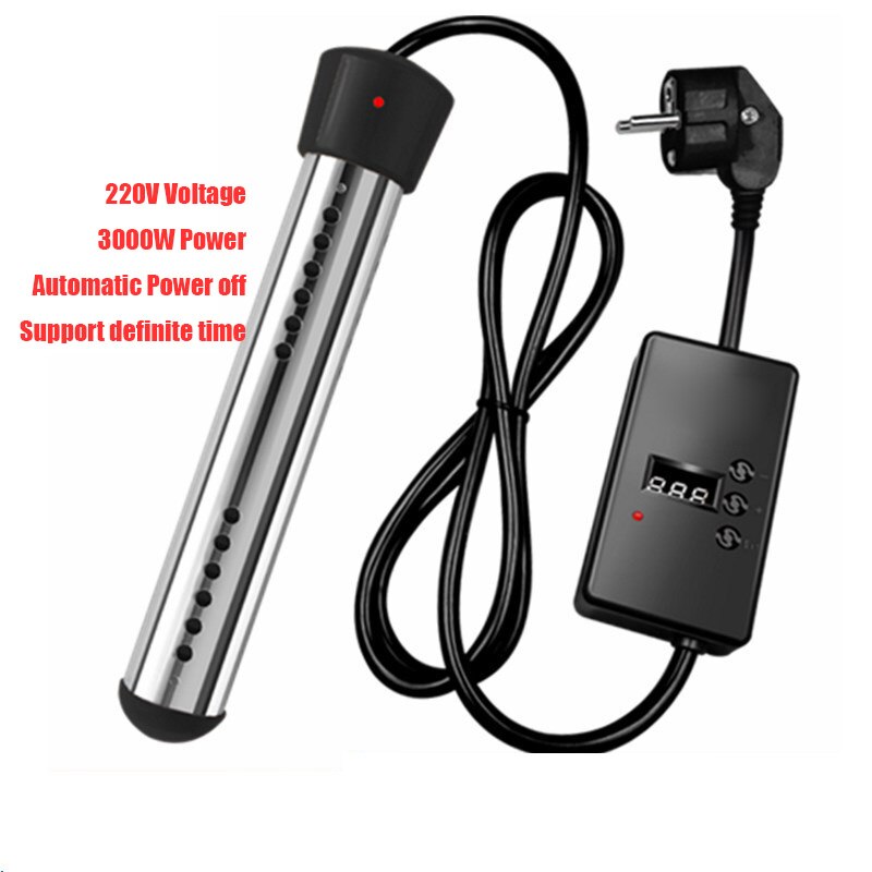 3000W Eu 220V Elektrische Boiler Water Verwarmingselement Draagbare Onderdompeling Schorsing Badkamer Zwembad Au/Eu/Uk Plug