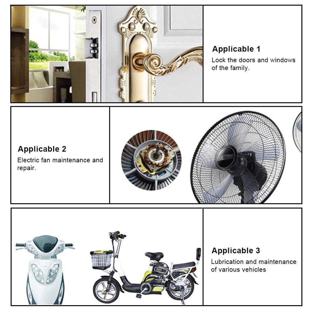 Bicycle motorcycle lubricating grease mountain bike front fork maintenance lubricating car chain oil maintenance special