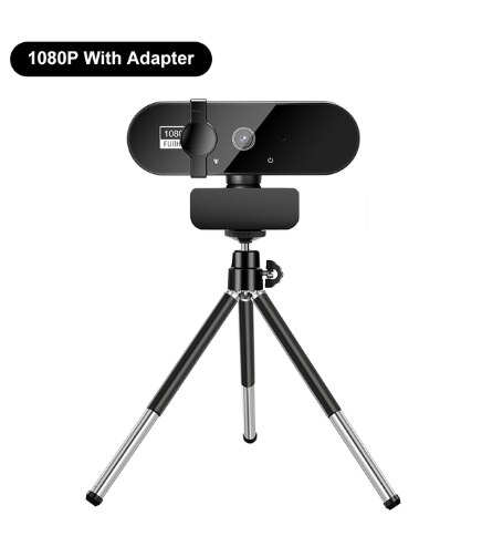 4k webcam 1080p mini telecamere 2k webcam full hd con microfono 30 fps webcam usb per messa a fuoco automatica pc laptop ripresa video fotocamera: Blu