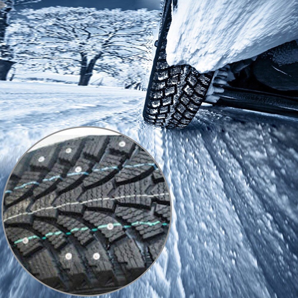 500Stck Auto Reifen Bolzen Schraube Schnee Spikes Spikes Rad Reifen Schnee Ketten Bolzen für Auto Motorrad Reifen Winter Universal-